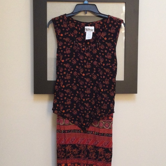 Nina Piccalino Dresses & Skirts - Nina Piccalino Sz 14 Unique Patterned Long Dress